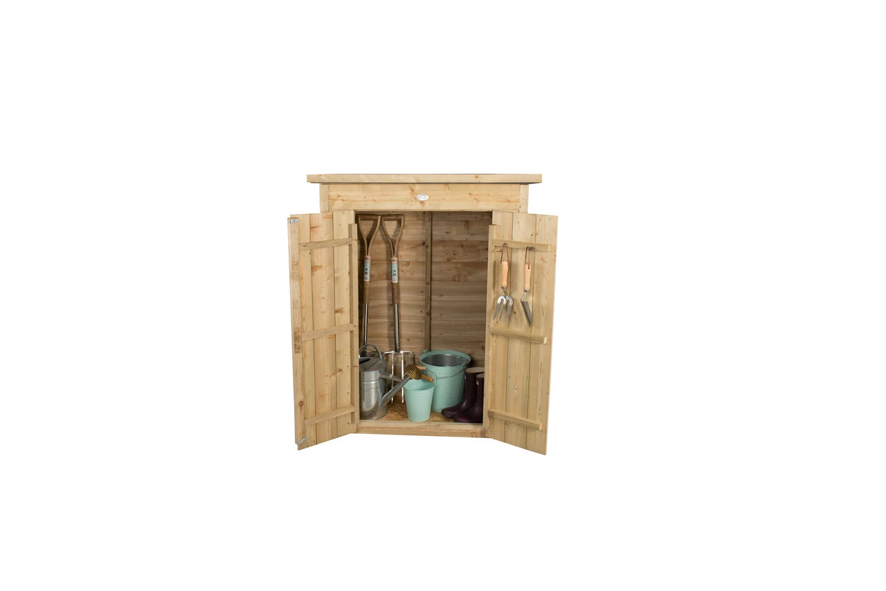 Forest Garden Pent Garden Store Pressure Treated 1080 X 550 X 1320mm
