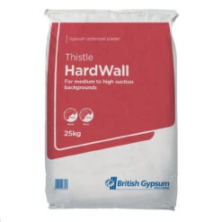 British Gypsum Thistle Hardwall Plaster 25kg