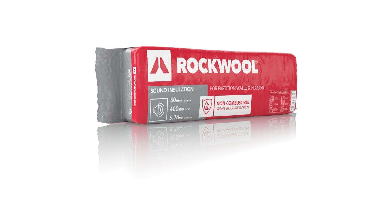 Rockwool Sound Insulation Slab 1200 X 400mm - Image 2