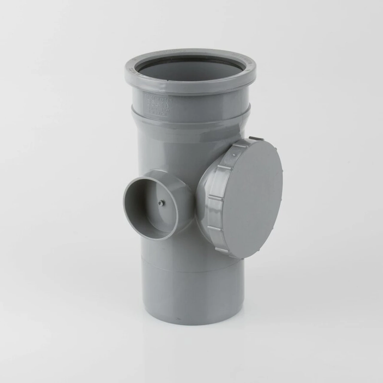 Brett Martin 110mm Single Socket Access Pipe Grey 250 X 135 X 135mm