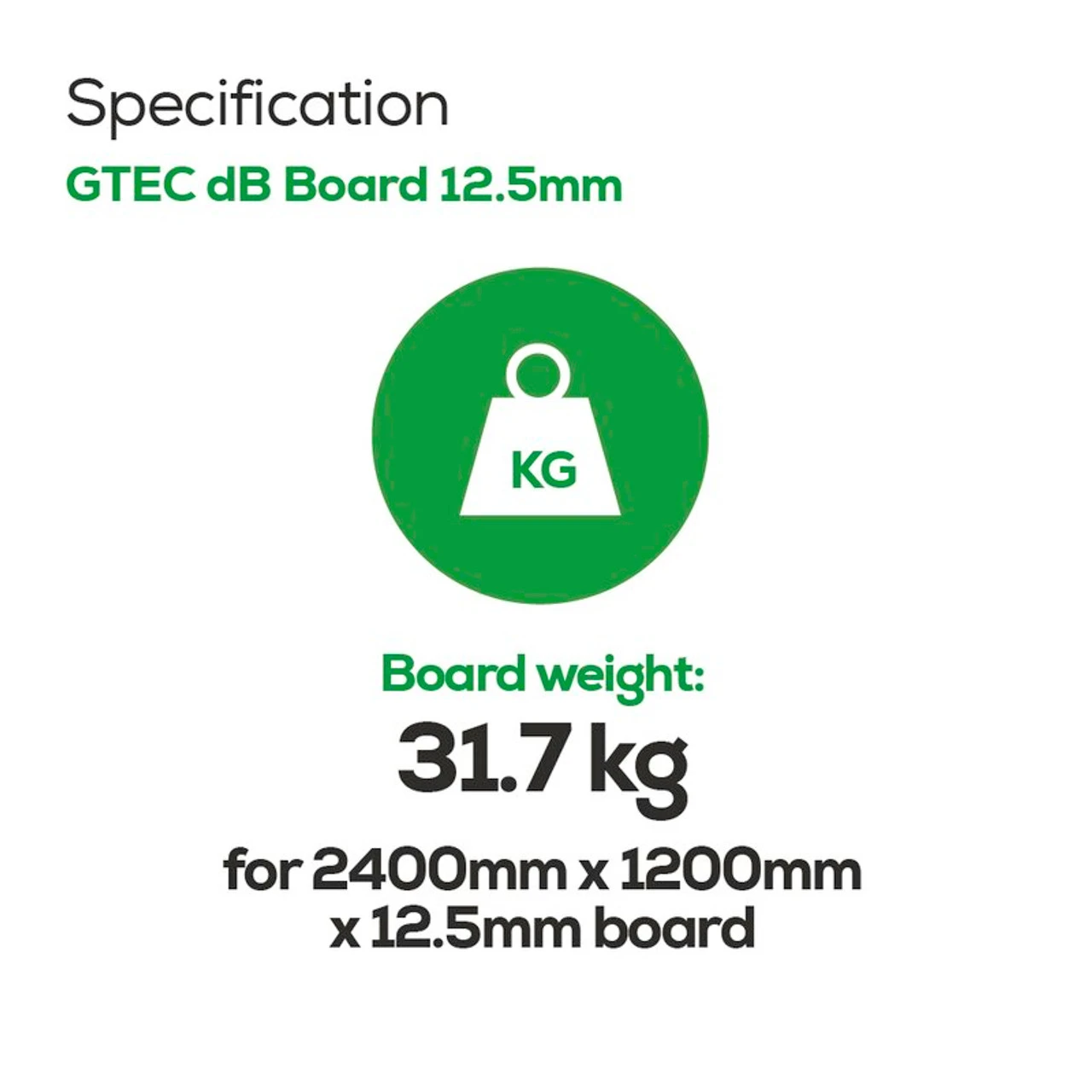 Siniat GTEC DB Board Plasterboard Tapered Edge 2400 X 1200 X 15mm - Image 2