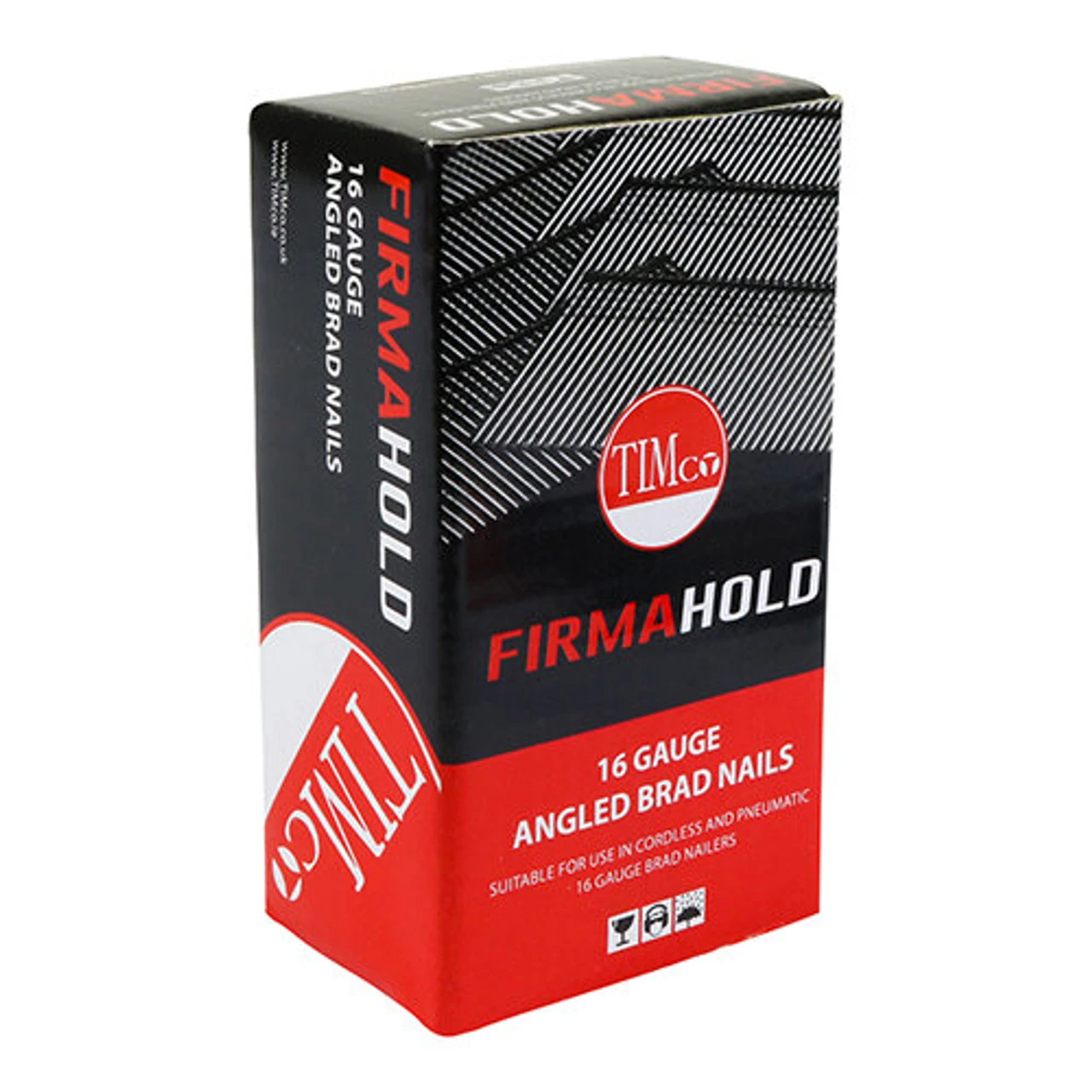 Timco FirmaHold Collated Brad Nails Angled Galvanised 16 Gauge - Image 2