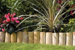 Grange Timber Log Garden Lawn Edging (6ft) FSC 1800 X 150 X 30mm