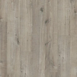 Quick Step Pulse Click Plus Cotton Oak Grey With Saw Cuts Livyn Vinyl Flooring (2.220m2)