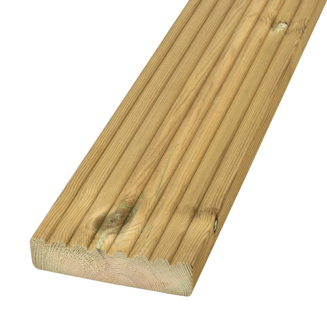 Timber Decking UC3u Treated Reversible Smooth Or Grooved 32 X 125mm