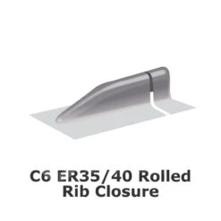 Cure It Rolled Rib Closure