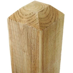 Green UC3u Treated Sawn Fence Post UK FSC 150 X 150 X 2400mm