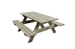 Forest Garden Rectangular Picnic Table