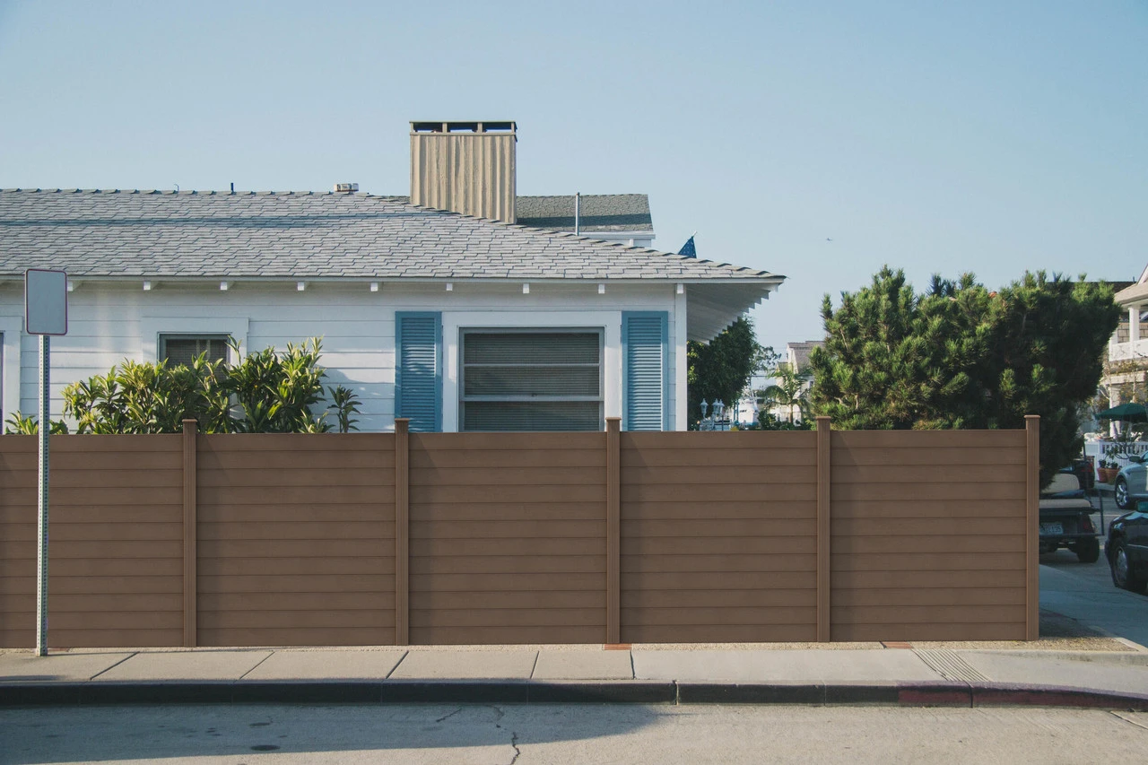 ArborFence Composite Fence Panels Dark Brown (6 Pack) - Image 5