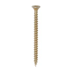 Timco Classic C2 Strong-Fix Multi-Purpose Screws PZ2 Yellow 5 X 70mm (1200 Pack) 50070C2LT