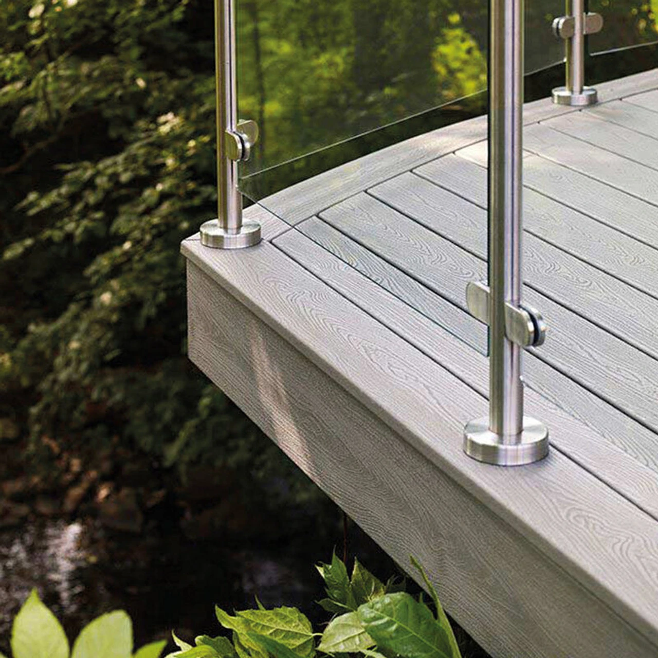 Trex Composite Decking Transcend Grooved Board New Gravel Path 25 X 140mm - Image 2