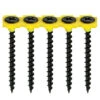 Timco Collated Course Drywall Timber Stud Plasterboard Screws PH2 Black 3.5mm (1000 Pack)