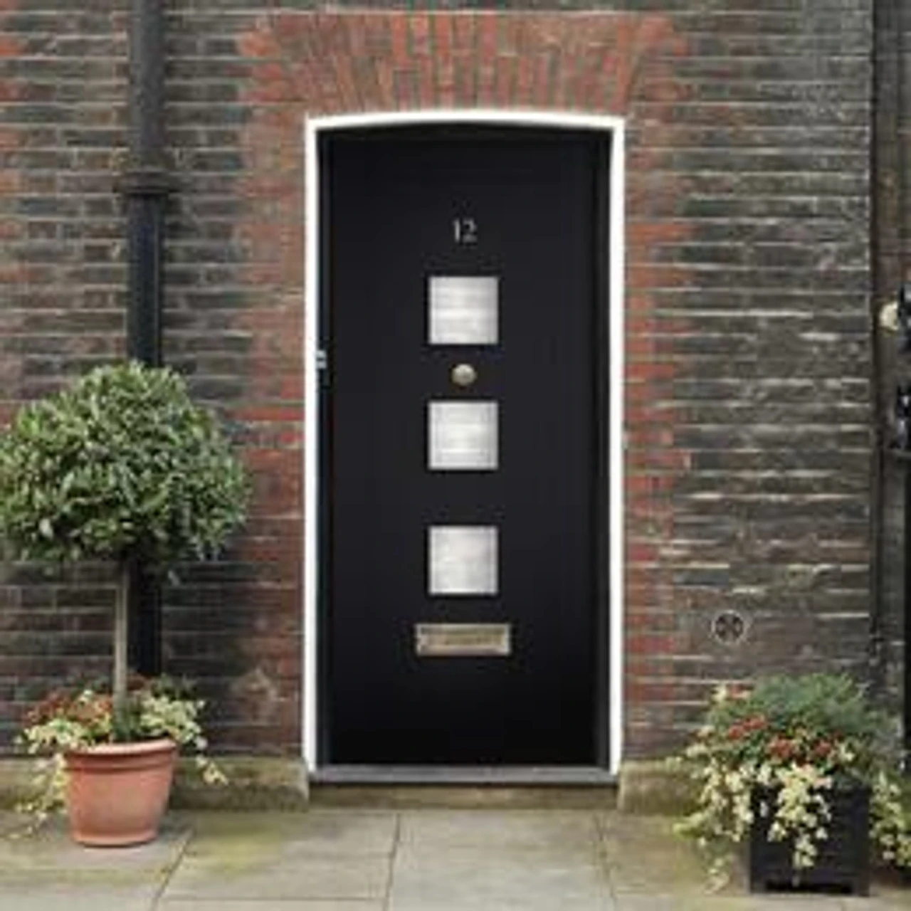 XL Tricoya Turin External Double Glazed Door With Clear Glass 1981 X 838 X 44mm (33'') - Image 4