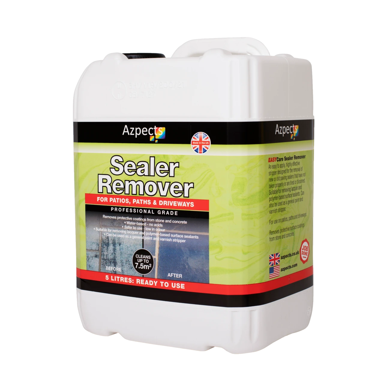 Azpect EasyCare Sealer Remover 5 Litre (2630)