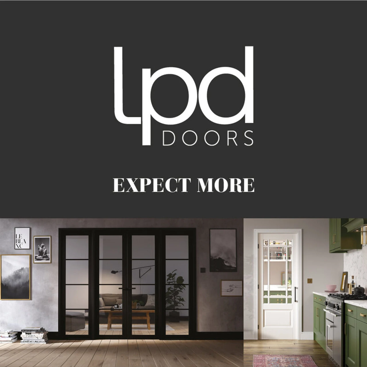 LPD Colonial 4P Hardwood M&T Door - Image 3