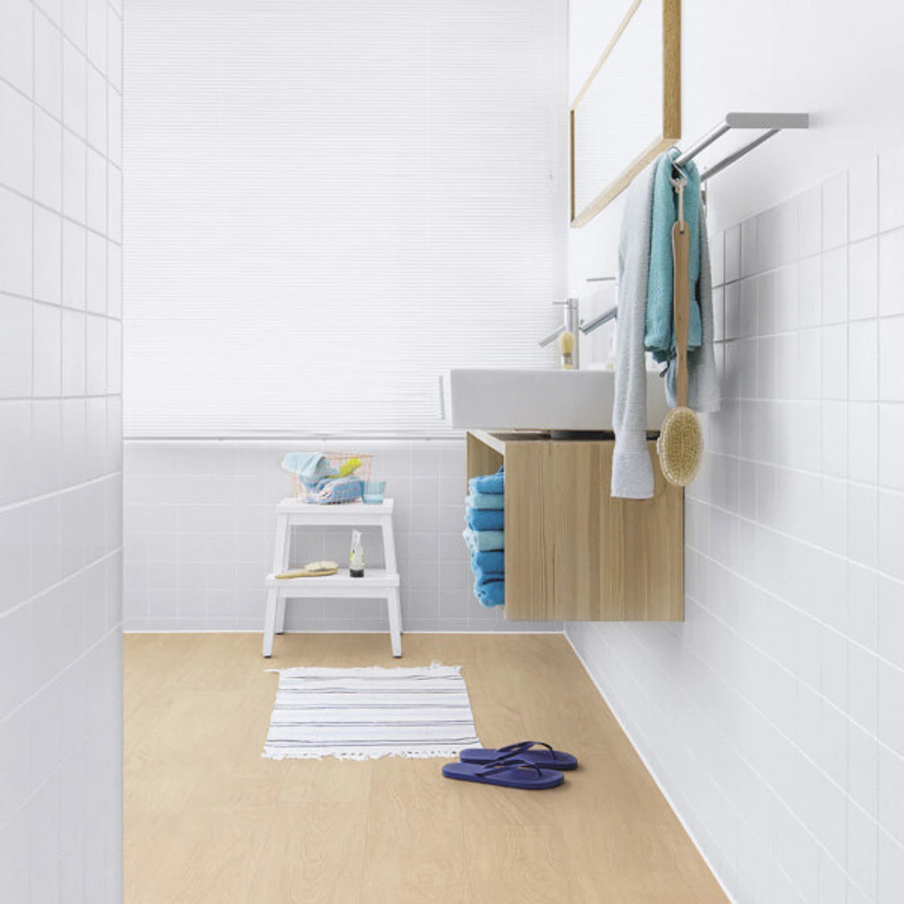 Quick Step Balance Glue Plus Select Oak Light Livyn Vinyl Flooring (3.655m2) - Image 4