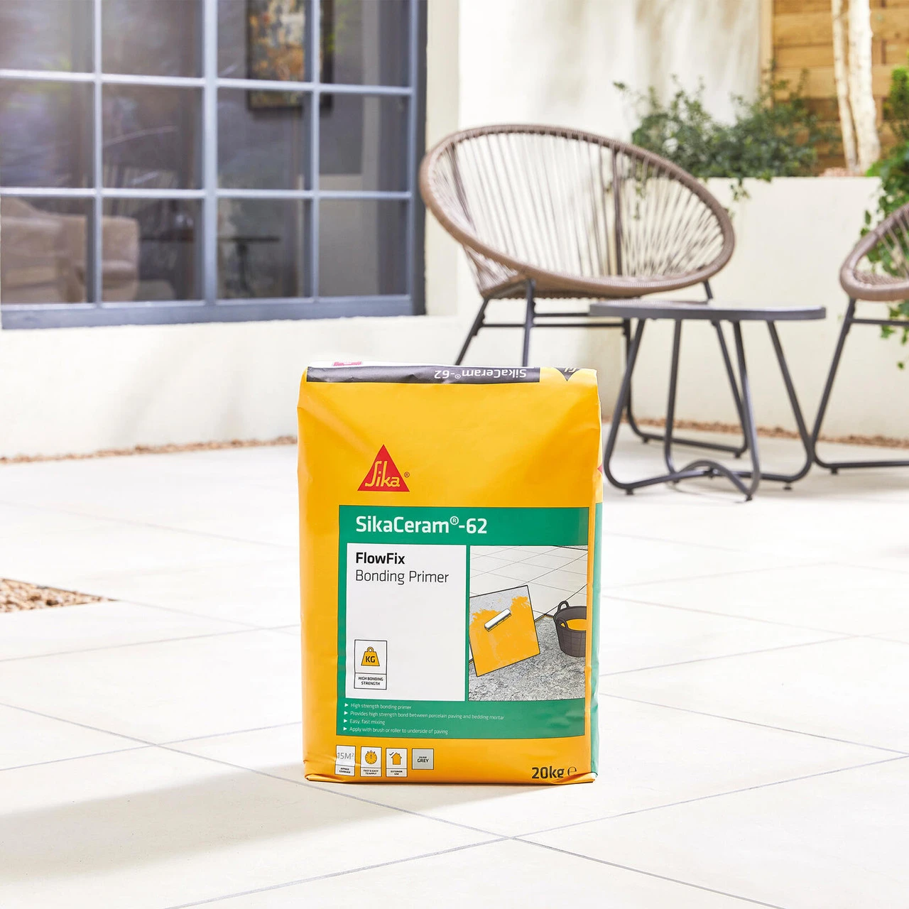 Everbuild SikaCeram-62 Bonding Primer 20kg SKCMPRIM20 - Image 2