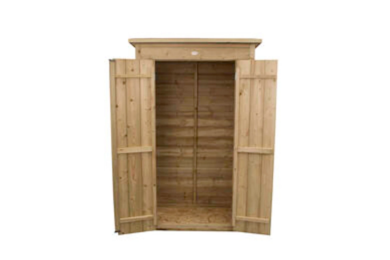 Forest Garden Pent Garden Store Tall Pressure Treated 1080 X 550 X 1780mm - Image 5