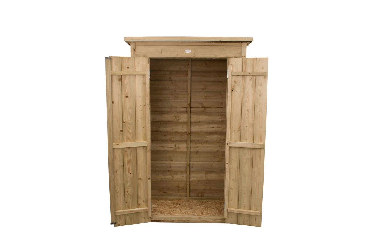 Forest Garden Pent Garden Store Tall Pressure Treated 1080 X 550 X 1780mm - Image 14