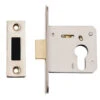 Europrofile Contract Mortice Deadlock Firebrand Lock Plate SSS 76mm