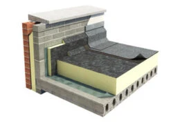 Unilin Thin-R Flat Roof BGM Insulation PIR Board 1200 X 600mm