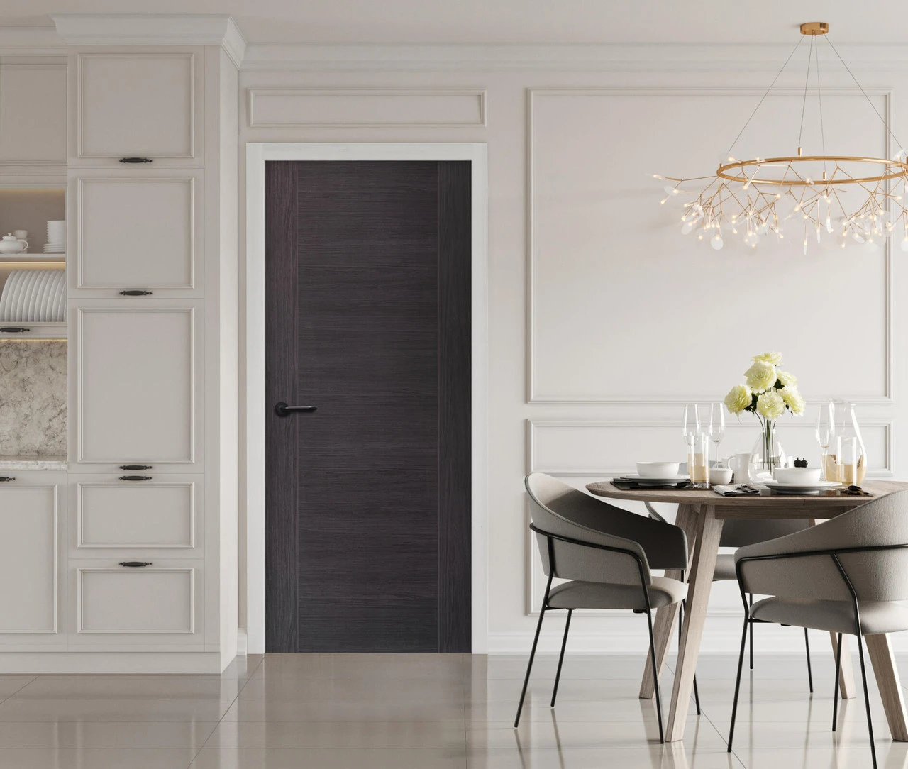 XL Umber Grey Laminate Forli Door - Image 2