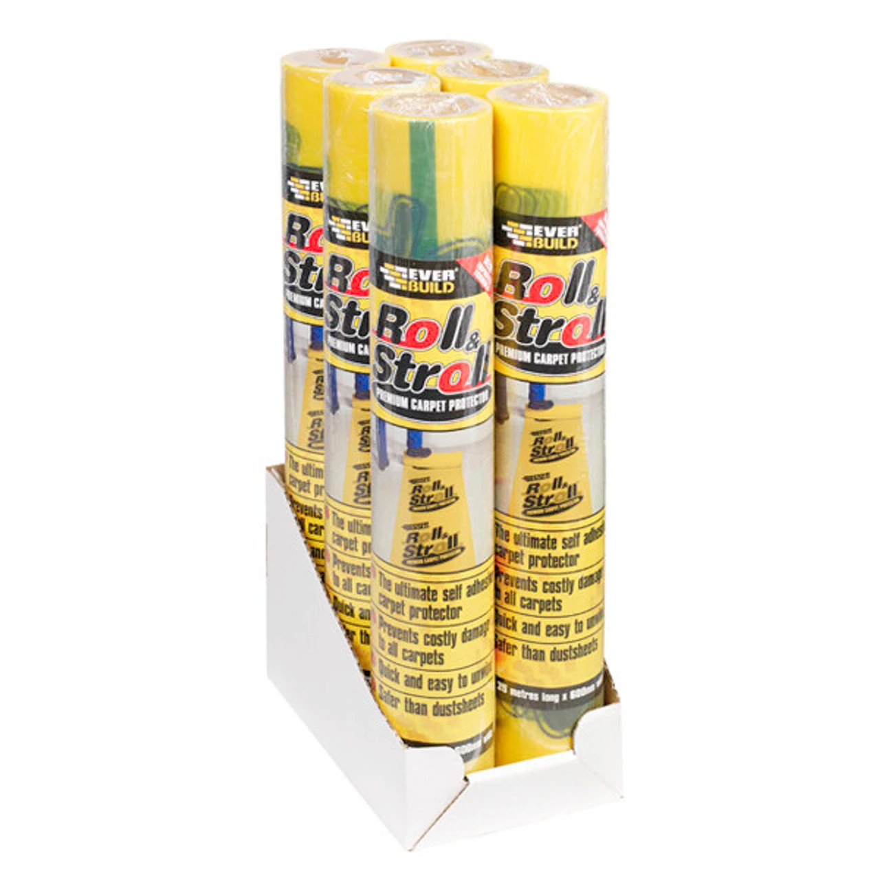 Everbuild Roll & Stroll Premium Carpet Protector 600 X 25,000mm
