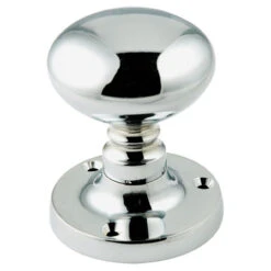 60mm Victorian Contract Mortice Door Knob PCP