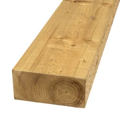 Green Redwood UC4 Treated Garden Sleeper 100 X 200 X 2400mm