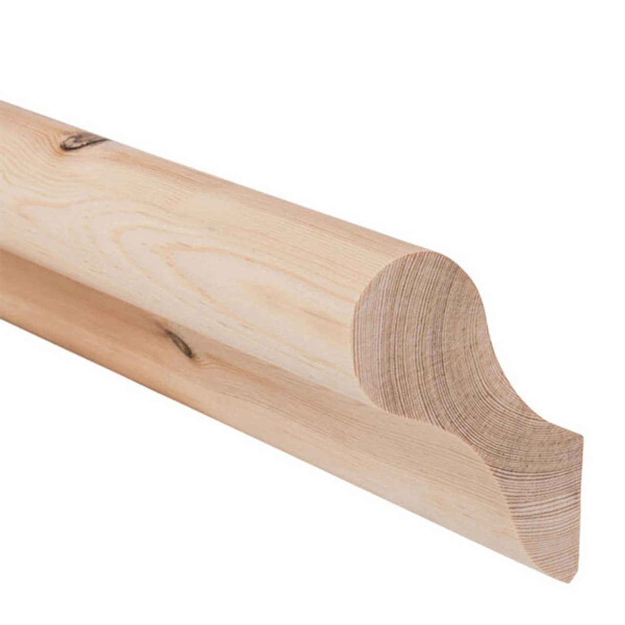 Timber Handrail Sows Ear Redwood FSC 50 X 115mm