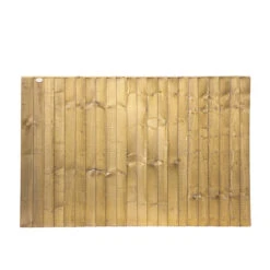 Grange Standard (6ft) Featheredge Fence Panel Green 1828 X 44mm