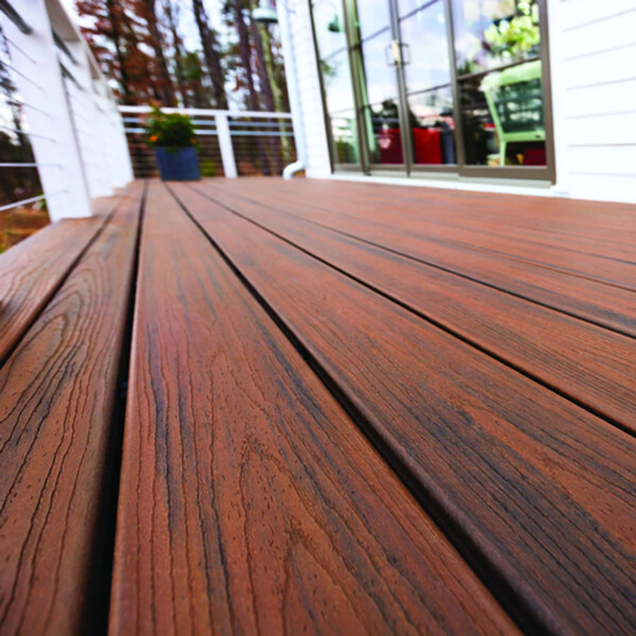 Trex Composite Decking Transcend Square Edge Spiced Rum - Image 3