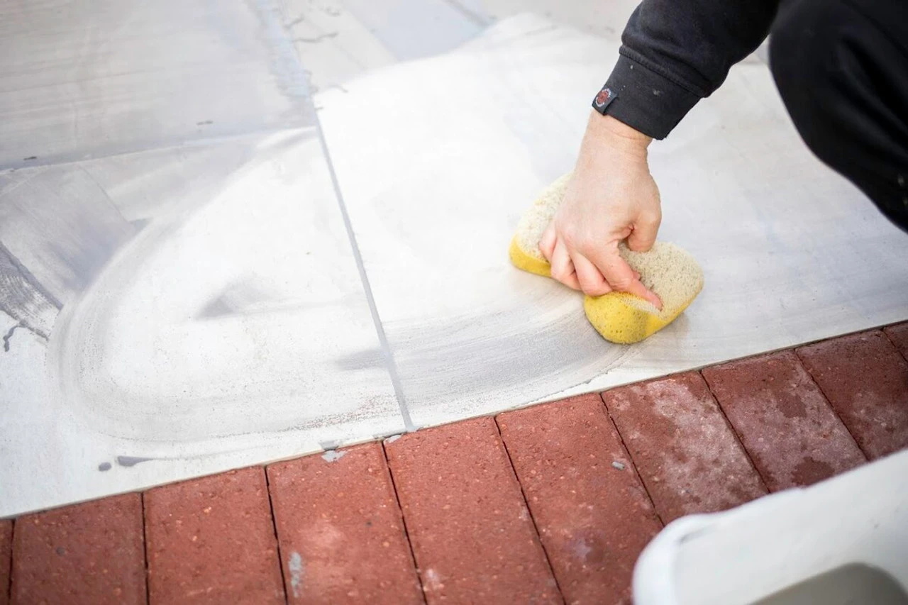 Azpects Easy Grout Porcelain Slurry Grout Argent15kg (7015) - Image 3