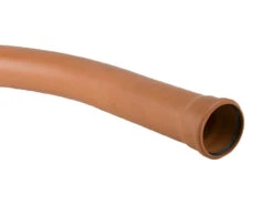 Brett Martin 110mm 45' Long Radius Single Socket Bend Terracotta 400 X 135 X 500mm