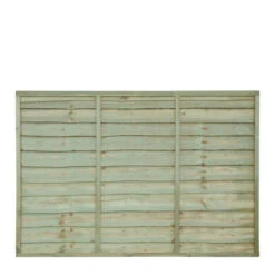 Grange Superior Lap Pressure Treated (6ft) Fence Panel Green 1828 X 40mm