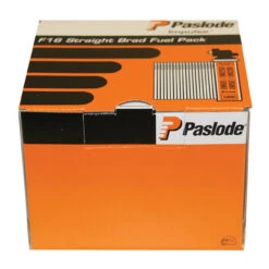 Paslode F16 ElectroGalv Class 1 Straight Brads Nails (IM65) 16 Gauge X 16mm 2 Fuel Cells 2000 Pack (921585)