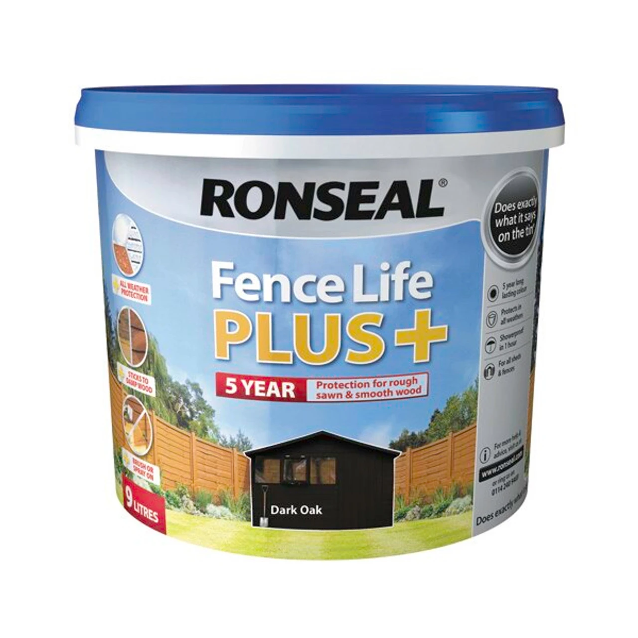 Ronseal Fencelife Plus Dark Oak