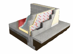 Unilin Thin-R Cavity Wall Corner T&G Insulation PIR Board 1200 X 450mm