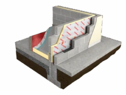 Unilin Thin-R Cavity Wall T&G Insulation PIR Board 1200 X 450mm