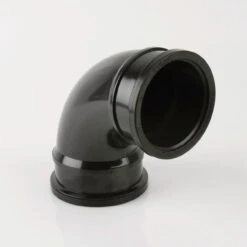 Brett Martin 110mm Cast Iron Effect 92.5' Double Socket Four Boss Branch Black 240 X 240 X 135mm