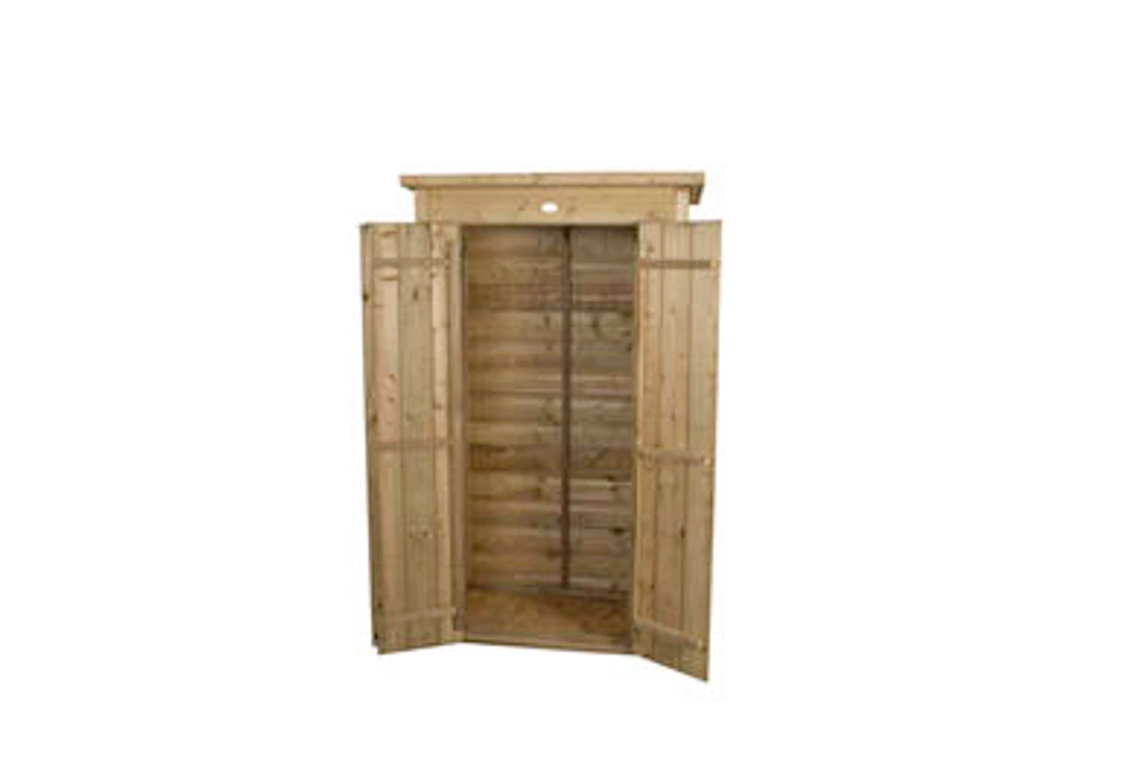 Forest Garden Shiplap Pent Large Garden Store Pressure Treated 1950 X 870 X 1450mm - Image 13