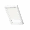Velux DSL 1025SWL Standard White Solar Blackout Blind & White Side Channels