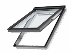 Velux GGU 0070 Centre Pivot White Polyurethane Roof Window (Various Size)