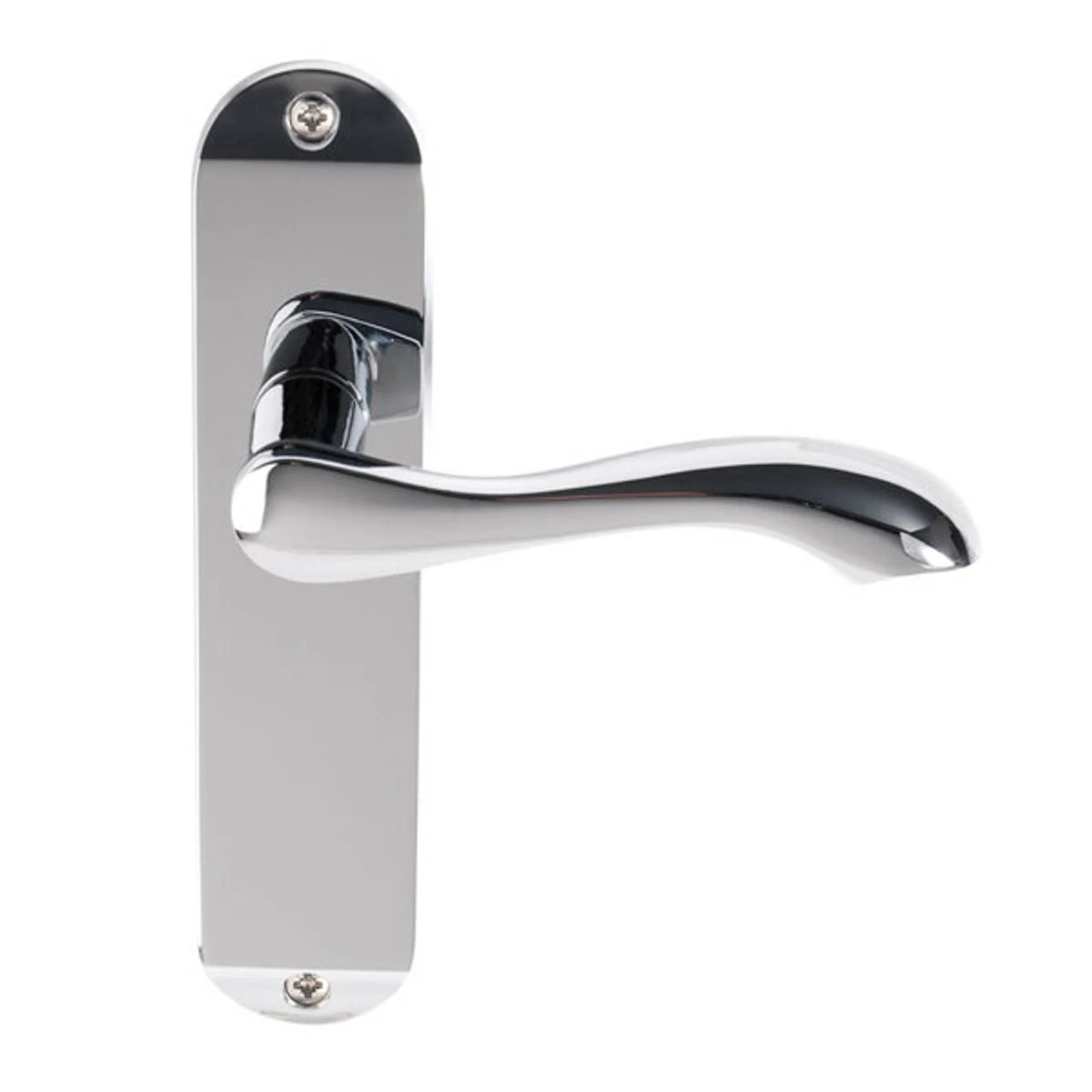 Stretton Suite Door Lever On Backplate Bathroom Furniture PCP (Pair)
