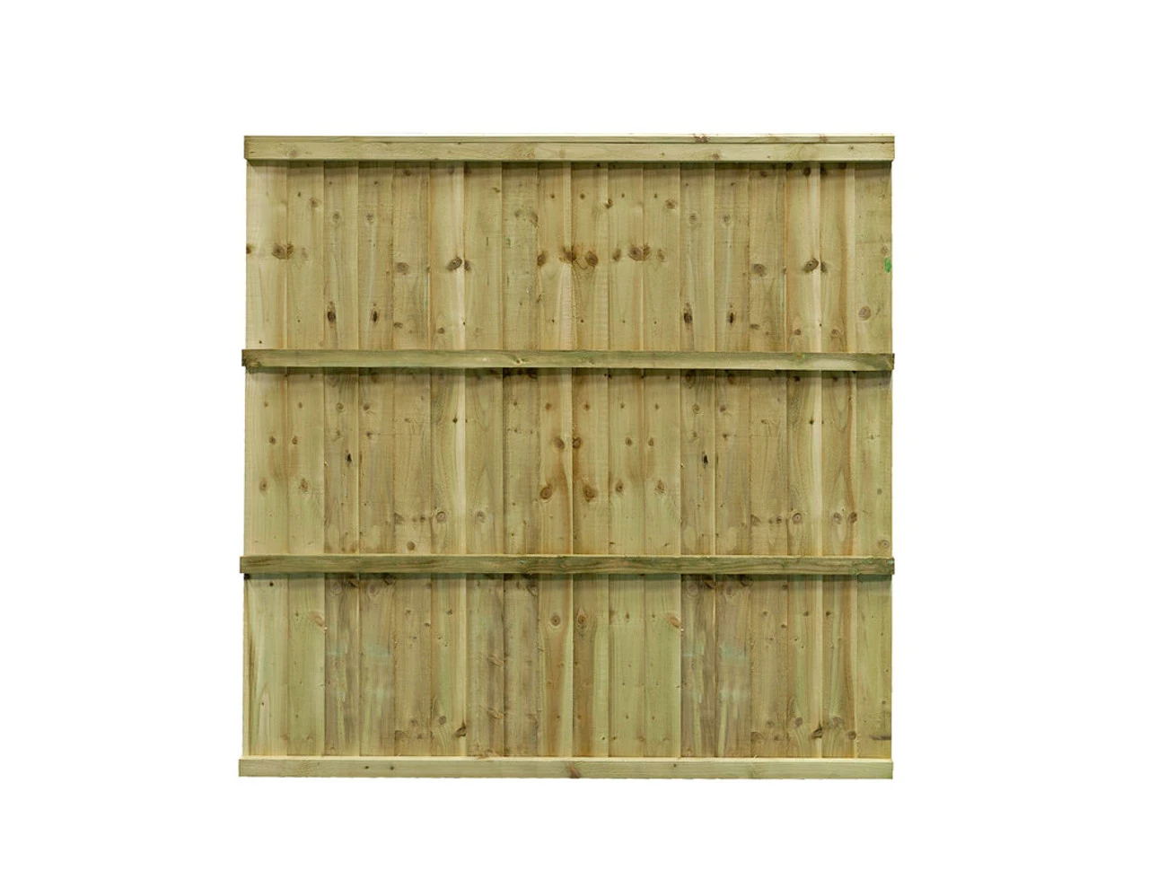Grange Trade (6ft) Featheredge Fence Panel Green FSC 1828 X 1800 X 50mm - Image 2
