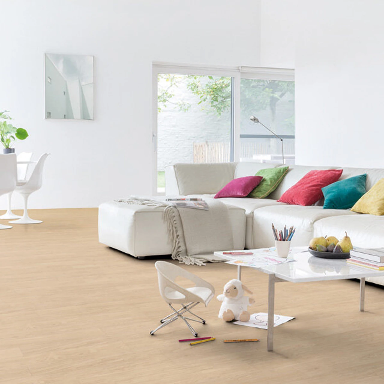 Quick Step Balance Glue Plus Select Oak Light Livyn Vinyl Flooring (3.655m2) - Image 2