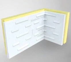 Unilin ECO CavityTherm Internal Corner Insulation PIR Board 1200 X 450mm