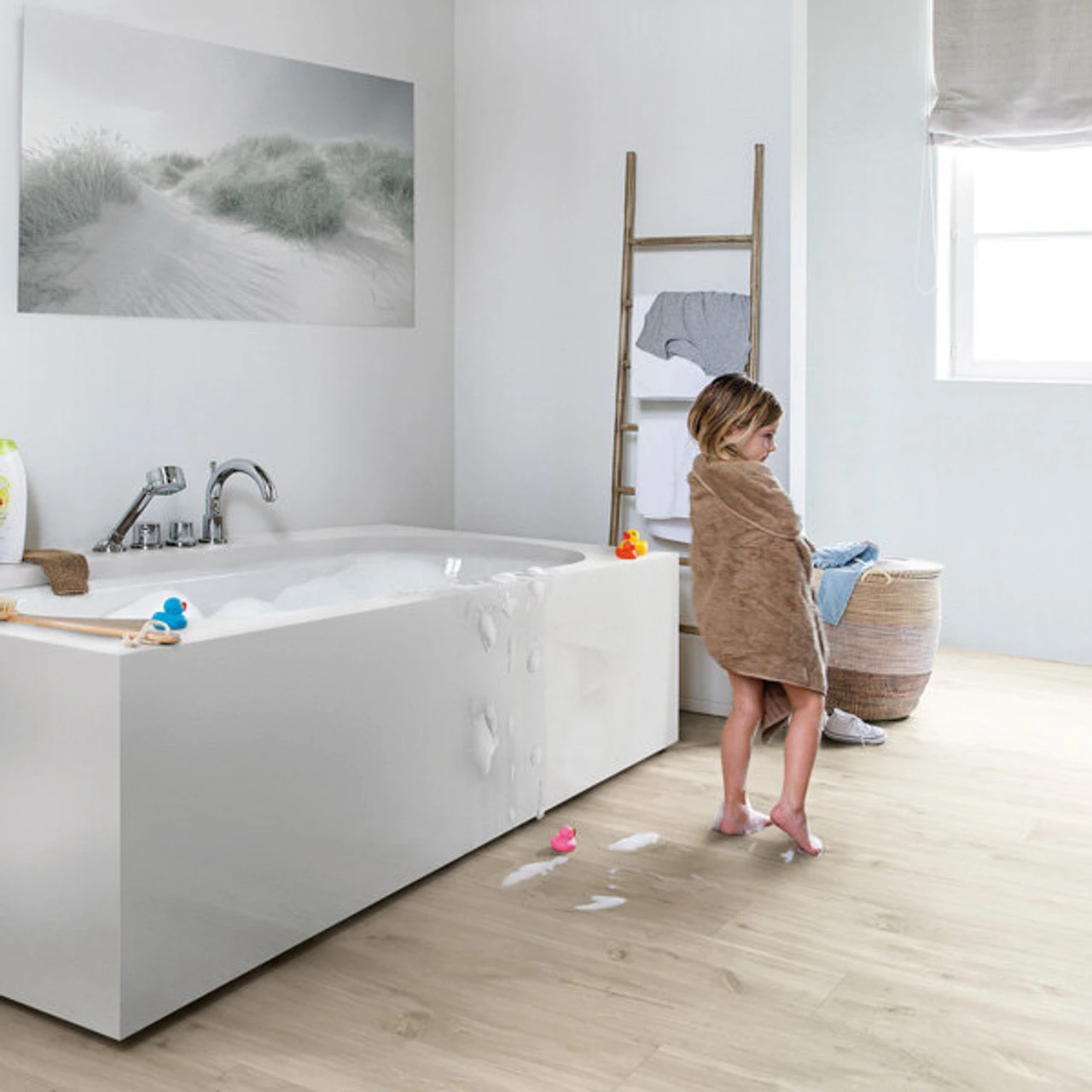 Quick Step Balance Click Plus Canyon Oak Beige Classic Livyn Vinyl Flooring (2.105m2) - Image 2