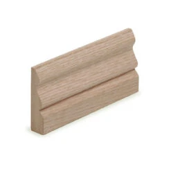 MDF White Oak Veneer Ogee Unfinished Architrave 19 X 69 X 2400mm