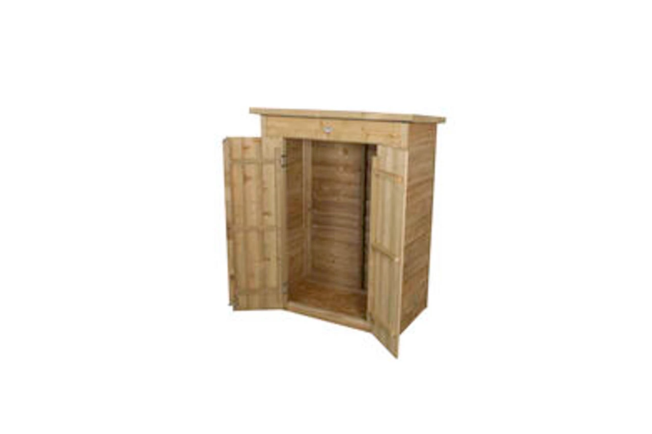 Forest Garden Pent Garden Store Pressure Treated 1080 X 550 X 1320mm - Image 11